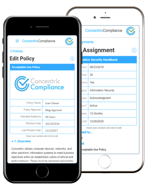 Concentric Compliance provides peace of mind